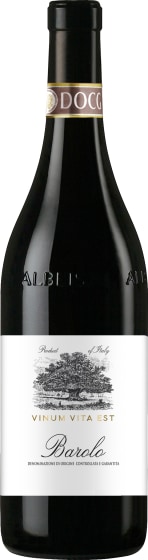 Terre del Barolo Vinum Vita Est Barolo 2017 Front Bottle Shot