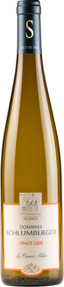Domaines Schlumberger Les Princes Abbes Pinot Gris 2021 Front Bottle Shot