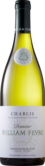 William Fevre Chablis Domaine 2022 Front Bottle Shot