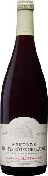 Domaine Rollin Pere et Fils Hautes Cotes de Beaune Rouge 2022 Front Bottle Shot