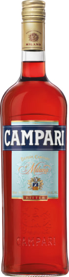 Campari Aperitivo Liqueur Front Bottle Shot