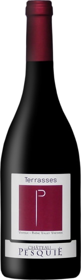 Chateau Pesquie Terrasses Rouge 2020 Front Bottle Shot