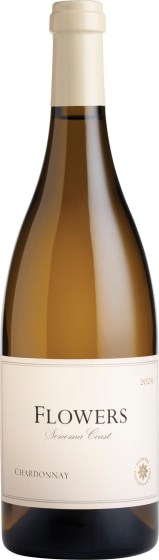 Flowers Sonoma Coast Chardonnay 2024 Front Bottle Shot