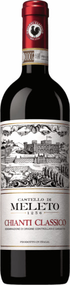 Castello di Meleto Chianti Classico 2023 Front Bottle Shot