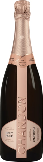 Chandon Brut Rose Front Bottle Shot