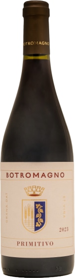 Botromagno Primitivo 2023 Front Bottle Shot