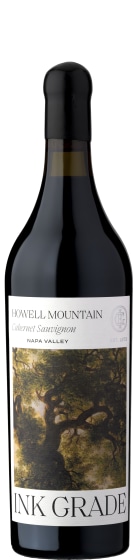 Ink Grade Howell Mountain Cabernet Sauvignon 2018 Front Bottle Shot