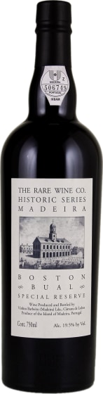 Rare Wine Co. Boston Bual Special Reserve Madeira Front Bottle Shot