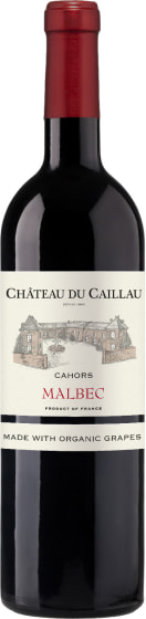 Chateau Du Caillau Cahors 2023 Front Bottle Shot
