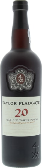 Taylor Fladgate 20 Year Old Tawny Front Bottle Shot