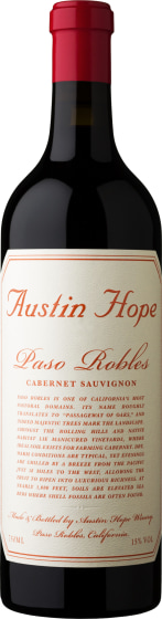 Austin Hope Cabernet Sauvignon 2023 Front Bottle Shot