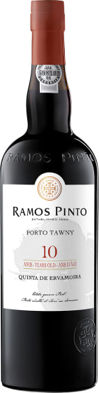 Ramos Pinto 10 Year Tawny Ervamoira Port Front Bottle Shot
