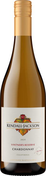 Kendall-Jackson Vintner's Reserve Chardonnay 2024 Front Bottle Shot