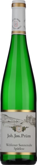 Joh. Jos. Prüm Wehlener Sonnenuhr Riesling Spatlese 2023 Front Bottle Shot