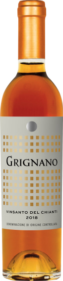 Grignano Vin Santo del Chianti (375ML half-bottle) 2018 Front Bottle Shot