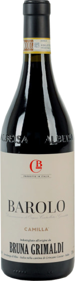 Bruna Grimaldi Camilla Barolo 2021 Front Bottle Shot