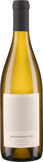 Calculated Risk Chardonnay 2024 Front Bottle Shot