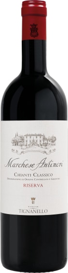 Marchesi Antinori Marchese Chianti Classico Riserva 2022 Front Bottle Shot