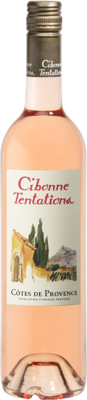 Clos Cibonne Cotes de Provence Tentations Rose 2025 Front Bottle Shot