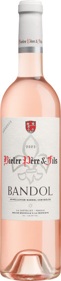 Bieler Pere et Fils Bandol Reserve Rose 2023 Front Bottle Shot