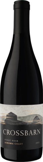 Crossbarn by Paul Hobbs Sonoma Coast Pinot Noir 2022 Front Bottle Shot