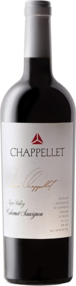 Chappellet Signature Cabernet Sauvignon 2021 Front Bottle Shot