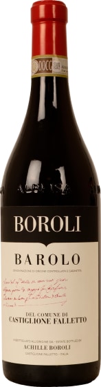 Boroli Barolo del Comune di Castiglione Falletto 2022 Front Bottle Shot