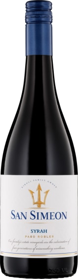 San Simeon Syrah 2021 Front Bottle Shot