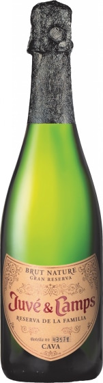 Juve & Camps Reserva de la Familia Cava Gran Reserva Brut Nature 2018 Front Bottle Shot