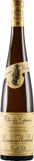Domaine Weinbach Clos des Capucins Pinot Gris 2022 Front Bottle Shot