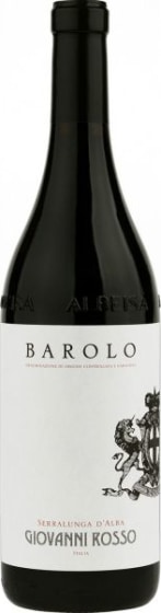 Giovanni Rosso Barolo 2020 Front Bottle Shot