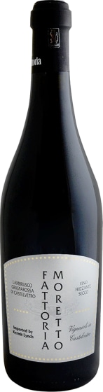 Fattoria Moretto Lambrusco Grasparossa di Castelvetro Secco 2025 Front Bottle Shot