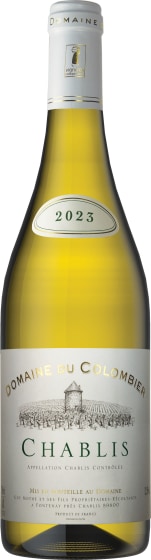 Domaine du Colombier Chablis 2023 Front Bottle Shot