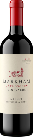 Markham Merlot 2022 Front Bottle Shot