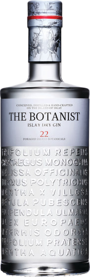 The Botanist Islay Dry Gin Front Bottle Shot
