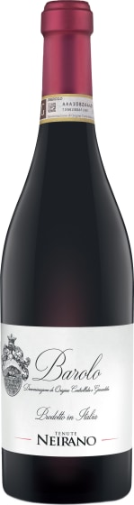 Tenute Neirano Barolo 2021 Front Bottle Shot