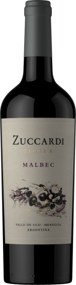 Zuccardi Serie A Malbec 2023 Front Bottle Shot
