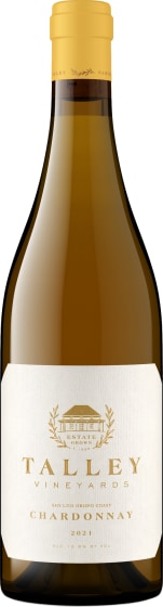 Talley Estate Chardonnay 2021 Front Bottle Shot