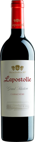 Lapostolle Grand Selection Carmenere 2024 Front Bottle Shot
