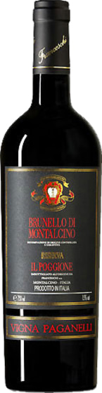 Il Poggione Brunello di Montalcino Riserva Vigna Paganelli 2019 Front Bottle Shot