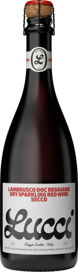 Lucci Lambrusco Secco Front Bottle Shot
