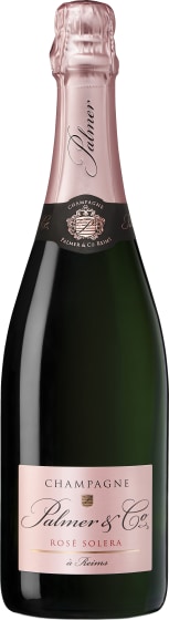 Champagne Palmer Rose Solera Front Bottle Shot