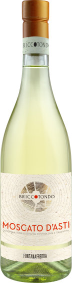 Fontanafredda Briccotondo Moscato d'Asti 2023 Front Bottle Shot