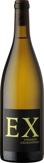 Wrath EX Unoaked Chardonnay 2023 Front Bottle Shot