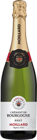 Moillard Cremant de Bourgogne Brut 2023 Front Bottle Shot