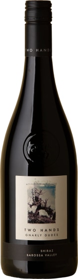 Two Hands Gnarly Dudes Shiraz 2022 Front Bottle Shot