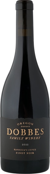 Dobbes Family Winery Patricia's Cuvee Pinot Noir 2022 Front Bottle Shot