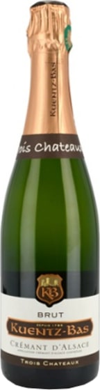 Kuentz-Bas Cremant d'Alsace Front Bottle Shot