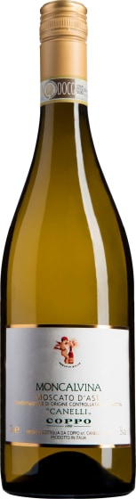 Coppo Moncalvina Moscato d'Asti 2024 Front Bottle Shot