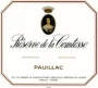 Chateau Pichon Longueville Comtesse de Lalande Reserve de la Comtesse (Futures Pre-Sale) 2009 Gift Product Image